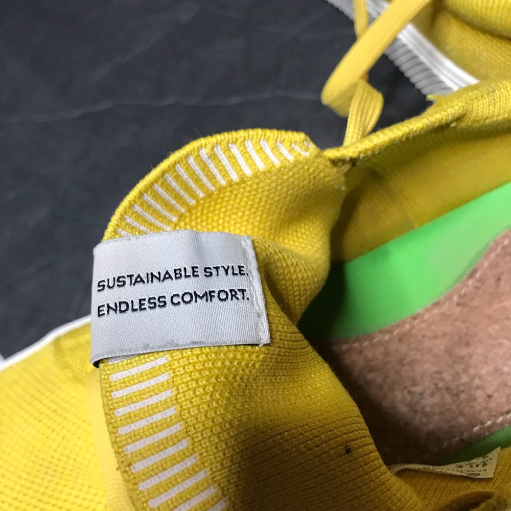 CARIUMA Ibi Sun Yellow Low Knit Sneakers Unisex Size 10.5(men) and 12(women) - Picture 8 of 12